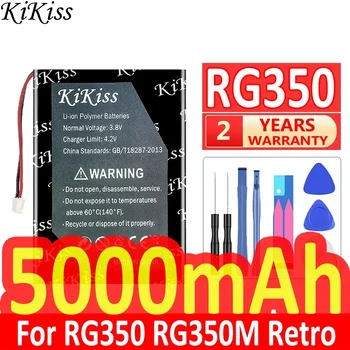 5000mAh KiKiss Galinga Baterija RG350 (525075) Už RG350 RG350M Retro Delninis Žaidimų Konsolės, Skaitmeninės Bateria