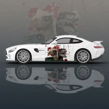 Dinozaurų Gyvūnų Modelio Automobilių Grafinis Decal Apsaugoti Visą Kūną Vinilo Įvyniojimas, Modernus Dizainas, Vaizdo Wrap Dekoratyvinis Lipdukas Automobilio Lipdukas