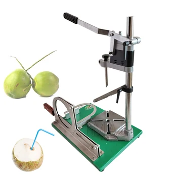 Nešiojamų Maža Žalia Jaunų Kokoso Skylę Maker Kokoso Skylę Atidarymo Atidarytuvas Mašina Su Kokoso Cutter Vadovas