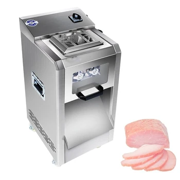 Virtuvės Vertikalus Mėsos Peilis Multi-funkcija Mėsos Pjaustymo Mašina Automatinė Nuimamas Peilių Grupės Mėsos Cutter