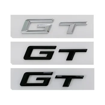 3d ABS GT Logotipo Raidės Automobilių Kamieno Logotipas Ženklelis BMW 5 Serijos 3 320 E36 320 C 400 650 530 F07 F34 G32 GT Lipdukas Priedai
