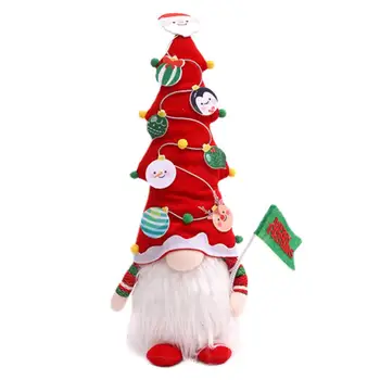 Kalėdų Dekoracijas LED Gnome Blizgančiais Beveidis Lėlės Naktį Šviesos Namuose Šventė Kalėdų Papuošalas Dovanų Navidad Naujųjų Metų