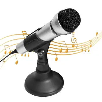 PC Mikrofonas Dainuoti Karaoke Mikrofonas M9 Mic Kompiuterio Mikrofonas Su Universaliųjų Suderinamumo Ergonomiškas Dizainas Balso
