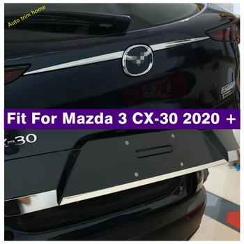 Galiniai Kamieno Kirčio Padengti Uodega Vartų Bagažinės Skydelio Apdaila Atgal Įkrovos Durų Slenksčio Juostelės Tinka Mazda CX-30 2020 - 2023 Priedai