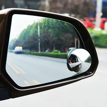 1 Pora Automobilių, Išgaubtas Stiklas Frameless Reguliuojamas aklojoje Veidrodžių nematymo Ir Eksterjero Transporto priemonių, Motociklų Sunkvežimių Ir SUV