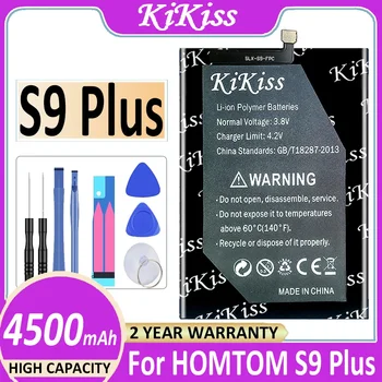 4500mAh KiKiss Bateriją Už HOMTOM S9 Plus S9Plus Išmaniųjų Telefonų Batteria Batterij + Stebėti Kodas