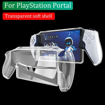 PlayStation Dėl PS5 Portalas apsaugos atveju skaidrios TPU minkštas apsaugoti shell aišku, apsauginės rankovės padengti protal