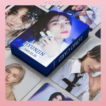 KAZUO 55 Vnt Benamiai Vaikai Hyun Jin Albumą Lomo Kortelės Kpop Photocards Atvirukų Serija
