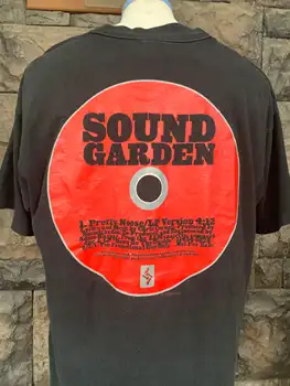 Derliaus 90s Soundgarden gana Kilpa Juosta Marškinėliai