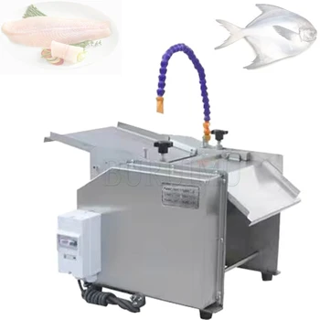 Visiškai Automatinė Darbalaukio Žuvies Odą, Išimti Mašina Tilapijos Odos Lupimo Mašina Žuvų Mėsa Odos Separatorius