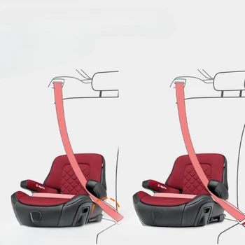 Vaiko saugos sėdynės stiprintuvas pagalvėlių 3-12 metų amžiaus kūdikiui automobilių nešiojamų paprasta