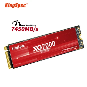 KingSpec M2 SSD M. 2 NVME Gen4 2tb 512G 1 TB 2 tb Kietąjį Diską M 2 PCIe 4.0 Kietojo Disko HD NMVE SSd Nešiojamojo kompiuterio Darbalaukio PS5