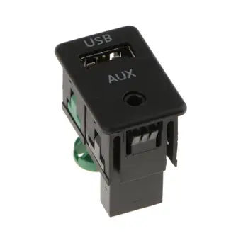 Automobilinis USB AUX Pagalbinis Jungiklis Mygtukas RCD510+,10+, +